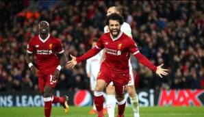 Mohamed Salah vom FC Liverpool befindet sich derzeit in Topform