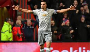 Zlatan Ibrahimovic ist aktuell bei Manchester United unter Vertrag