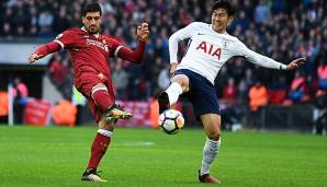 Der FC Liverpool empfängt Tottenham Hotspur an der Anfield Road