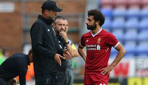 Mohamed Salah und Jürgen Klopp sind offensichtlich ein gutes Team.