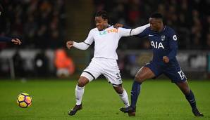 Renato Sanches bei einem Zweikampf im Spiel gegen Tottenham Hotspur