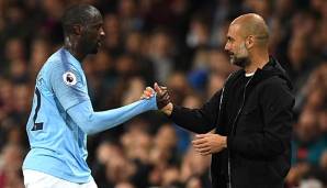 Yaya Toure spielte acht Saisons lang bei Manchester City.