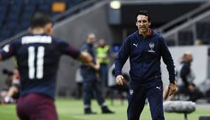 Hat nach zwei Monaten schon ein gutes Standing innerhalb der Mannschaft: Arsenal-Trainer Unai Emery.