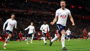 Harry Kane will mit Tottenham die Meisterschaft holen.