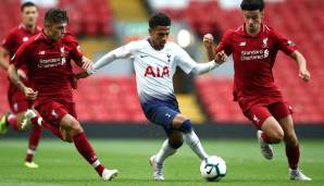 Marcus Edwards (Tottenham Hotspur, ausgeliehen an Excelsior Rotterdam), Rechtsaußen, 20 Jahre: Der von Mauricio Pochettino als "Mini-Messi" bezeichnete Youngster kam bisher auf 11 Einsätze in der Eredivisie. Er verbuchte eine Vorlage und ein Tor.