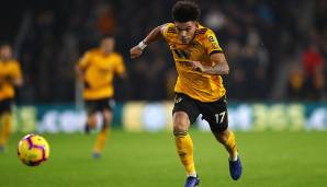 Morgan Gibbs-White (Wolverhampton Wanderers), Zentrales Mittelfeld, 18 Jahre: Er war Teil der U17-Weltmeister-Mannschaft Englands und ruft sein großes Potenzial ab. Aktuell überzeugt er mit 18 Einsätzen für die 1. Mannschaft des FC Watford.