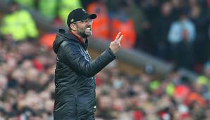 Jürgen Klopp führt mit dem FC Liverpool die Premier League an.