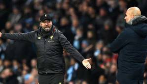 Jürgen Klopp haderte bei der Pleite gegen Manchester City mit dem Schiedsrichter.