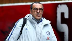 Maurizio Sarri wurde vom FC Chelsea mit der Verpflichtung Christian Pulisics überrascht.