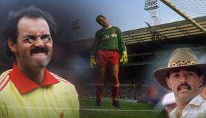 TORHÜTER: Bruce Grobbelaar (38 von 38 Spielen). "Brucie" ist eine DER Legenden der Reds mit über 600 Spielen, 6 Meisterschaften und mehreren Europacup-Titeln. Spielte fast überall auf der Welt für unzählige Teams. Bunter Vogel und sehr akrobatisch.