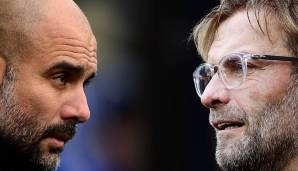 Meister empfängt Tabellenführer, Pep Guardiola fordert Jürgen Klopp: Das Topspiel zwischen Manchester City und dem FC Liverpool elektrisiert die Massen. Vor dem Showdown (ab 20.45 Uhr live auf DAZN und im LIVETICKER) macht SPOX den Head-to-Head-Vergleich.