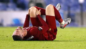 Jordan Henderson hat sich beim 3:1-Erfolg der Reds am Mittwoch bei Brighton & Hove Albion eine Knieverletzung zugezogen.