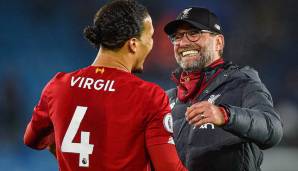 Erfolgreiche Partnerschaft: Jürgen Klopp überzeugte Virgil van Dijk von einem Wechsel zum FC Liverpool und der Niederländer wurde bei den Reds zu einem der besten Innenverteidiger der Welt.