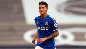 James Rodriguez überzeugte bei seinem Pflichtspieldebüt für Everton.