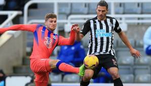 Timo Werner hat mit Chelsea in Newcastle gewonnen.