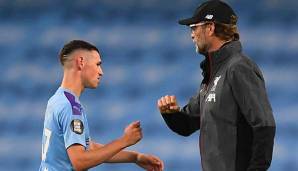 Phil Foden, Jürgen Klopp, Manchester City, FC Liverpool