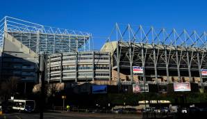 Im St. James' Park trägt Newcastle United seine Heimspiele aus.