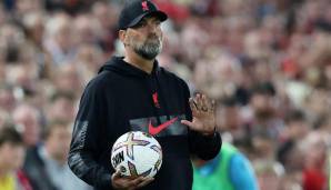 Jürgen Klopp ist mit Liverpool nach den ersten beiden Premier-League-Spielen noch sieglos.