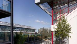 Park statt Spielfeld: Ein Blick ins Innere des ehemaligen Highbury-Stadions.