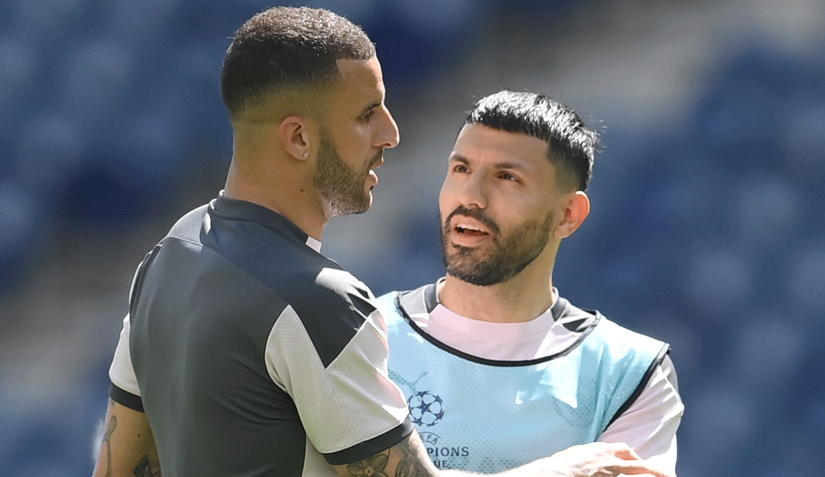 Kyle Walker, Sergio Agüero