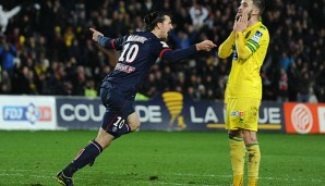 Zlatan Ibrahimovic spielt seit 2012 für Paris