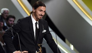 Zlatan Ibrahimovic gewann mit 25 Toren ebenfalls die Torjägerkanone