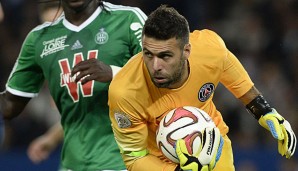 Salvatore Sirigu von PSG verlängerte seine Vertrag bis 2018