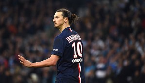 Zlatan Ibrahimovic vom PSG sorgt nicht nur auf dem Platz für Aufsehen