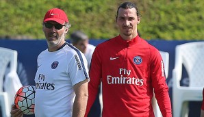 Laurent Blanc hofft auf die Vertagsverlängerung seines Superstars