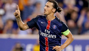 Zlatan Ibrahimovic kam 2012 zu Paris Saint Germain