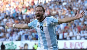 Gonzalo Hinguain spielte zuletzt bei der Copa America für Argentinien