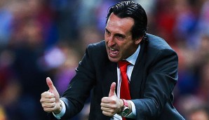 Beide Daumen hoch. Unai Emery darf sich bei PSG seinen Kader zusammenstellen