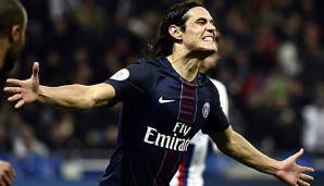 Edinson Cavani erzielte sein 100. Tor für PSG