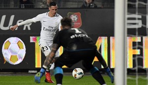 Julian Draxler traf beim Debut