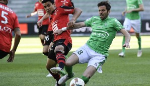 Ein ungewöhnliches Gefühl für die Spieler. Trotzdem gaben die Profis der Gastgeber und des Gegners Stade Rennes alles und boten ein normales Fußballspiel