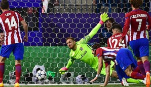 Jan Oblak von Atletico Madrid soll auch im Interesse des Stadtrivalen Real stehen