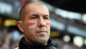 Leonardo Jardim trug bei einem Spiel in der Ligue 1 die Vereinsfarben des AS Monaco