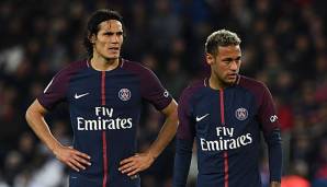 Seit den Vorkommnissen beim Spiel gegen Olympique Lyon sind Neymar und Edinson Cavani nicht mehr unbedingt ziemlich beste Freunde