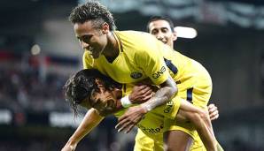 Edinson Cavani spielt bei Paris Saint-Germain