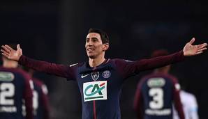 Di Maria führt PSG gegen Marseille ins Halbfinale.