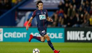 Platz 2: Edinson Cavani - 1,54 Millionen Euro pro Monat