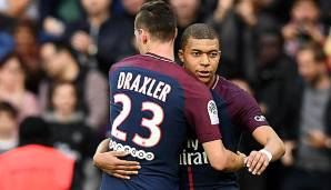 Julian Draxler und Kylian Mbappe trafen gegen Marseille.