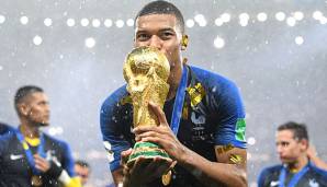 Kylian Mbappe wurde 2018 mit Frankreich Weltmeister.