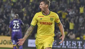 Emiliano Sala trifft für den FC Nantes nach Belieben: Aktuell steht er bei zwölf Saisontoren.