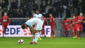 Olympique Marseille hat sich im Pokal blamiert.