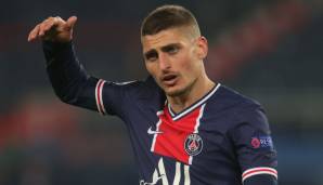 MARCO VERRATTI: Dienstältester Pariser und feste Größe im Zentrum. Daran wird sich auch in der nächsten Saison nichts ändern. Noch bis 2024 an PSG gebunden.