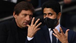 Nasser Al-Khelaifi (r.) war nach dem CL-Aus gegen Real Madrid ausgerastet.