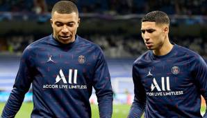 Kylian Mbappes Attitüde wird erneut Thema bei PSG. Grund dafür ist ein Video, das im Internet kursiert, auf dem Mbappe Teamkollege Achraf Hakimi in der Halbzeitpause zurechtweist.