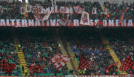 Nicht immer feiern die italienischen Fans so friedlich