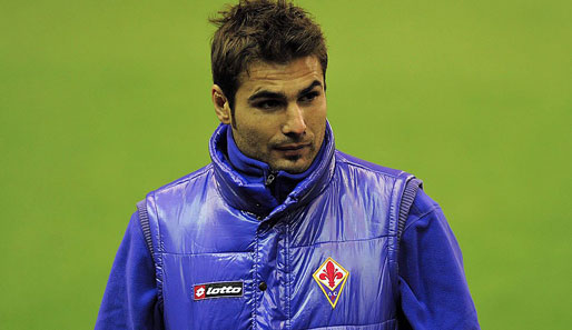 Adrian Mutu könnte am Sonntag sein Comeback beim AC Florenz feiern